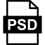 PSD形式のアイコン