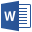 Misrosoft Office Word 2016のアイコン